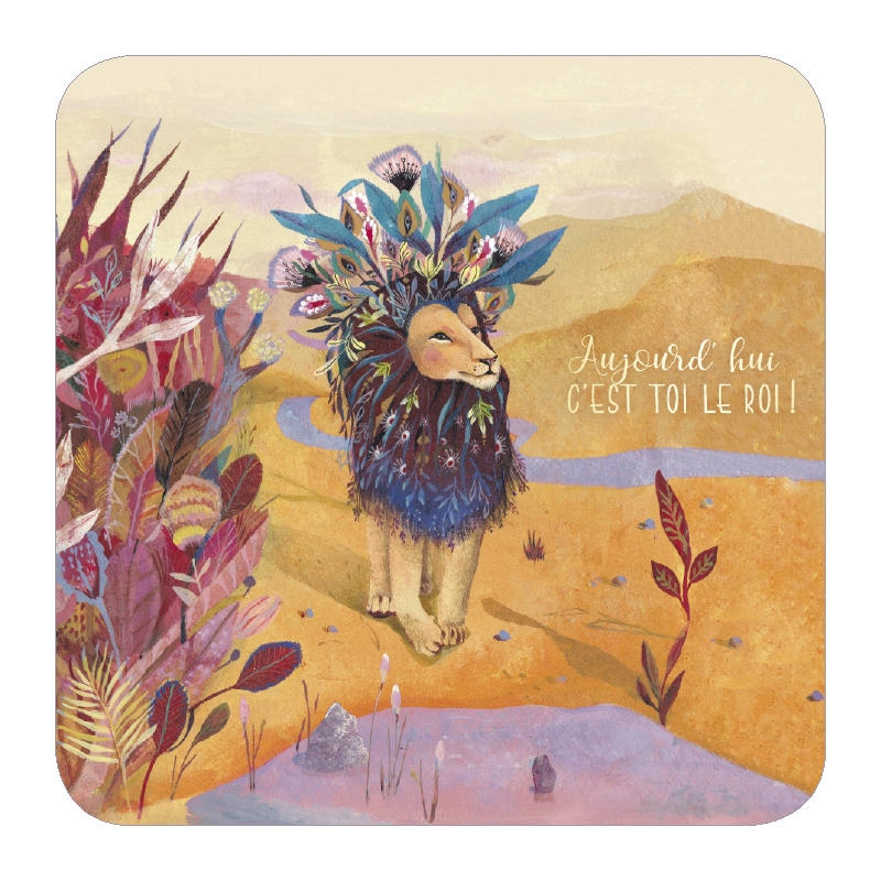Postal - Felicitación cuadrada