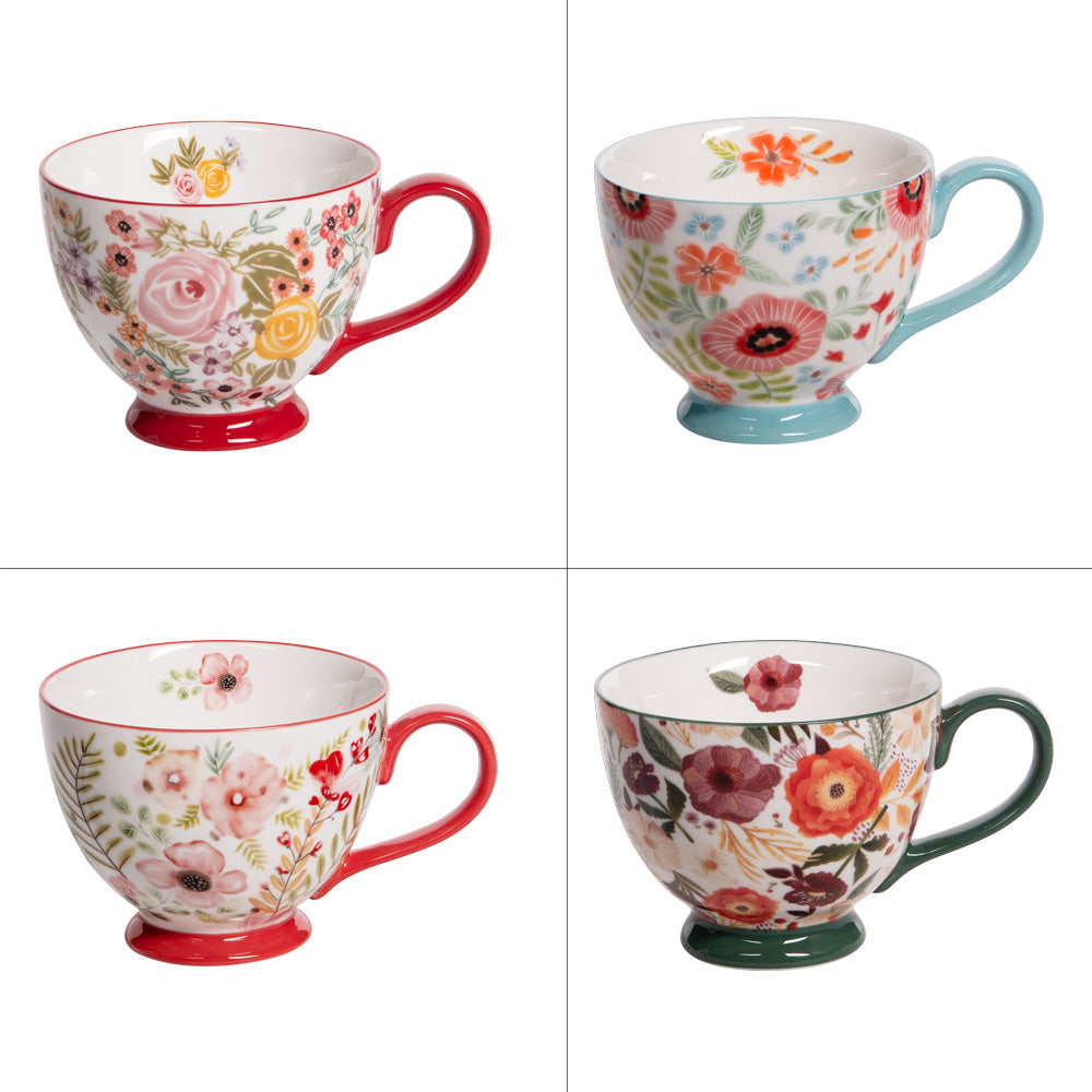 Taza Flor Jumbo
