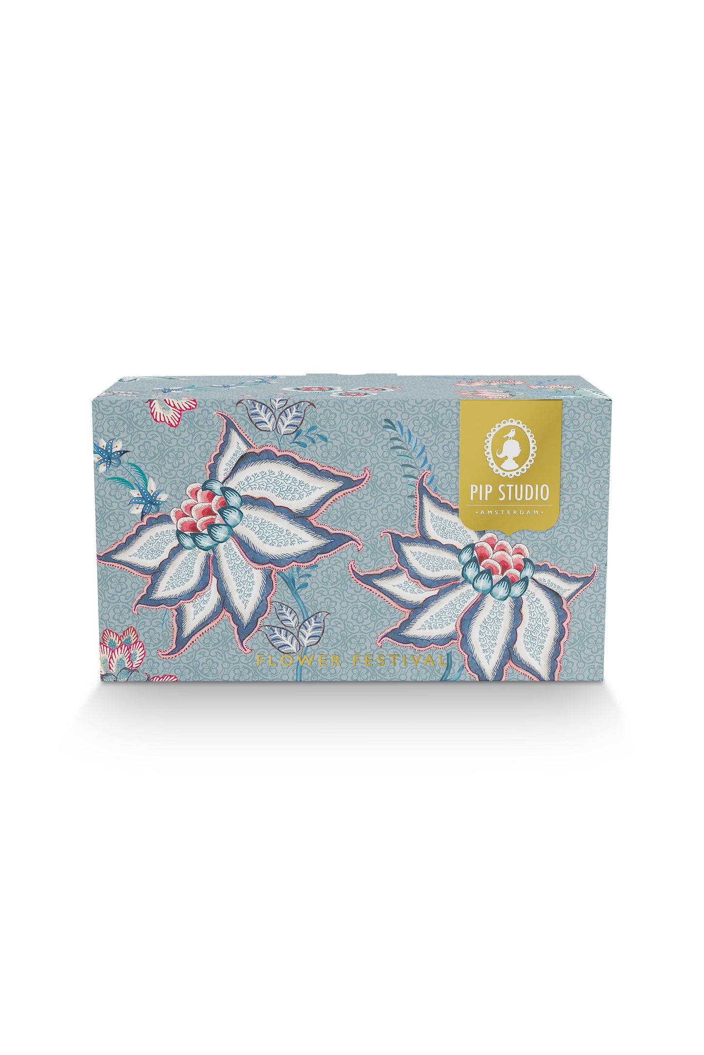 Mug Blue Flower Set 2