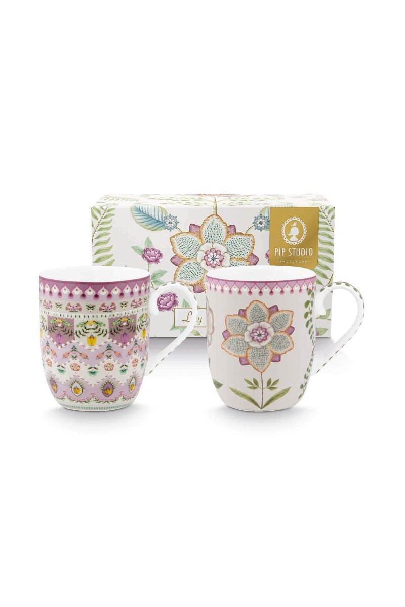 Set Mug Lily & Lotus