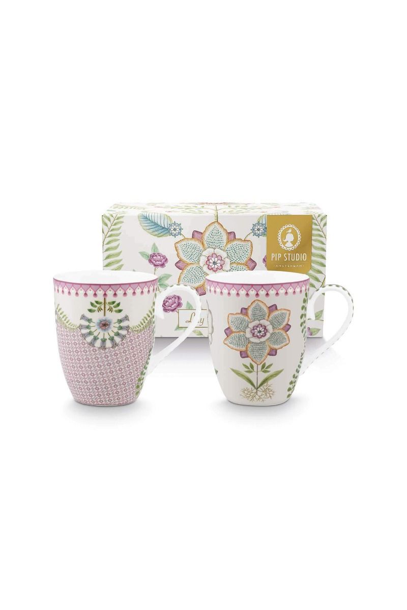 Set Mug Lily & Lotus