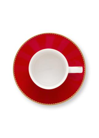 Taza + Plato Tiras Red Love B