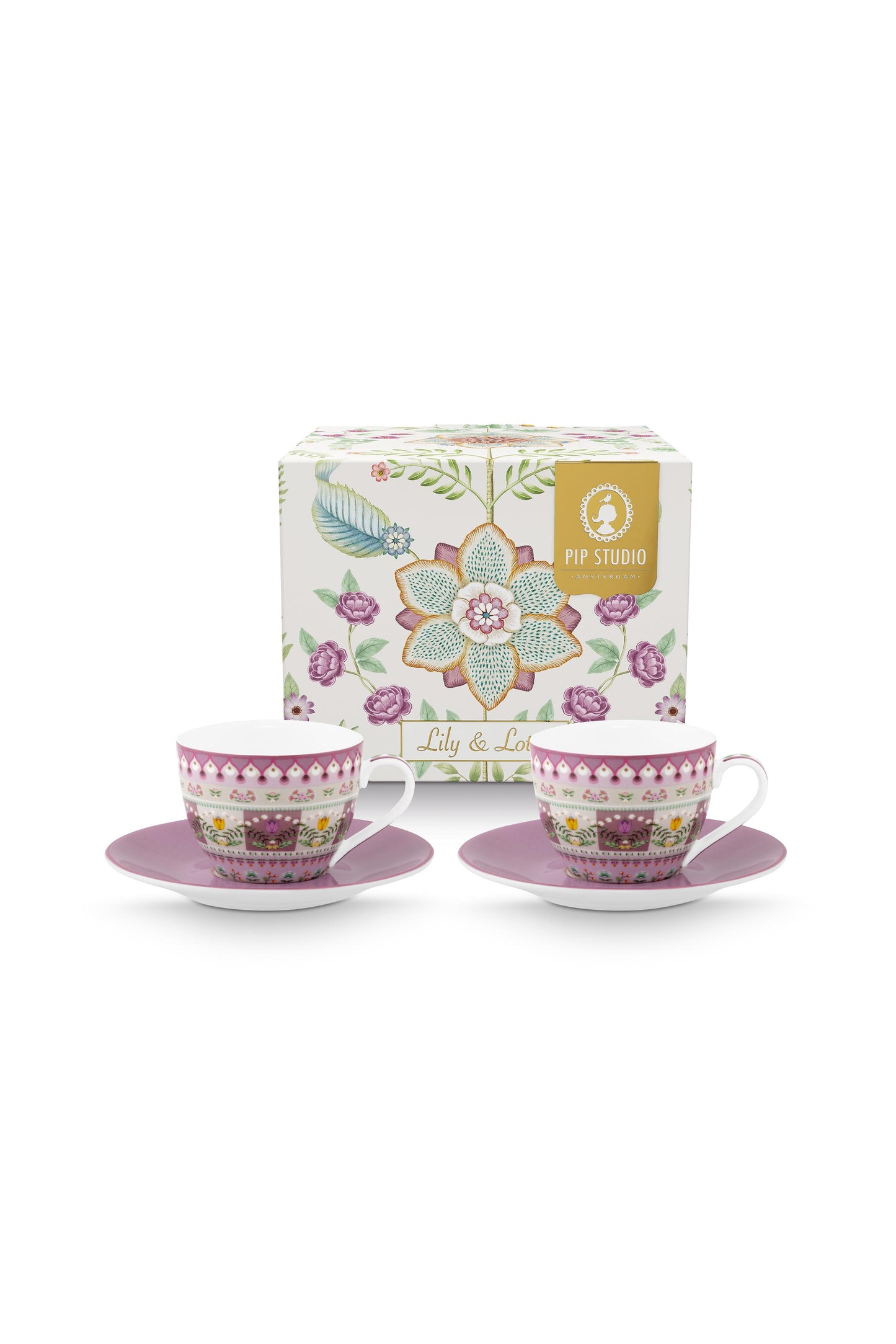 Set Taza Lily & Lotus