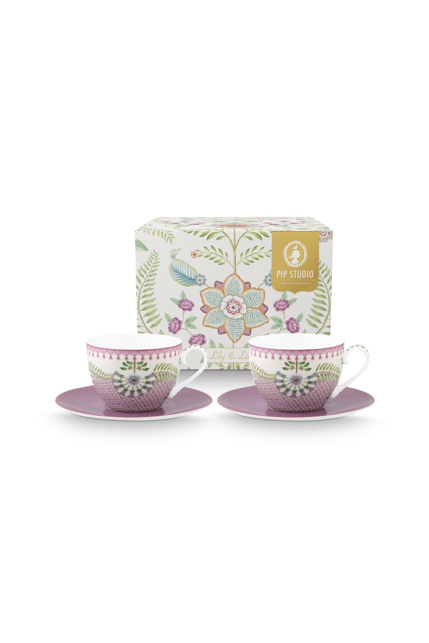 Set Taza Lily & Lotus