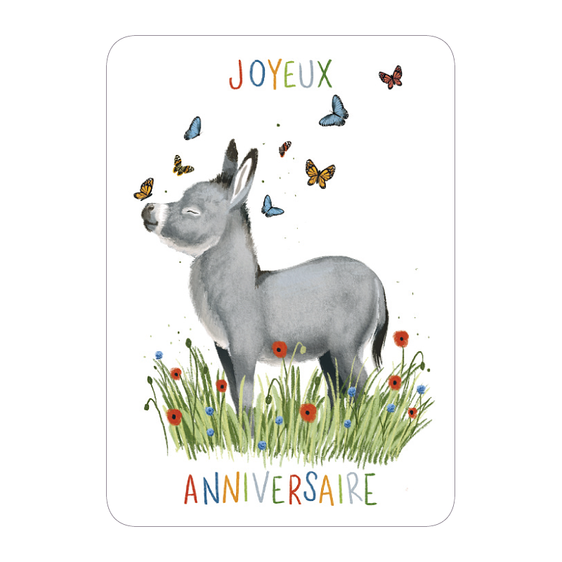 Postal - Felicitación alargada