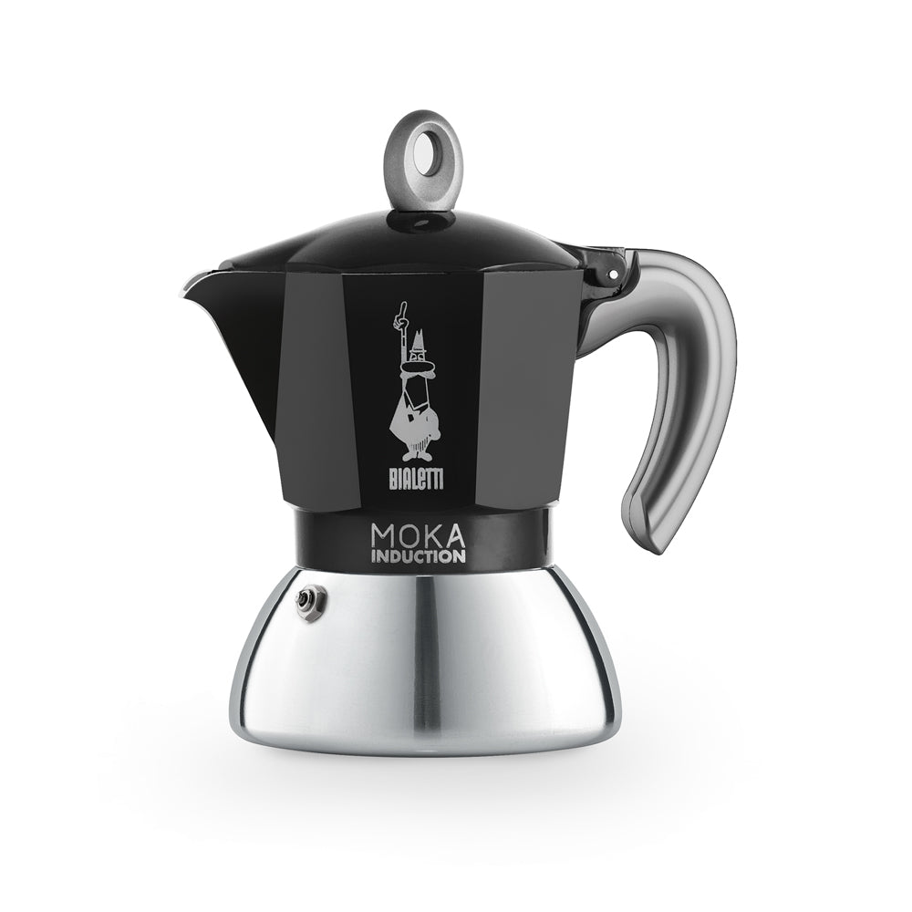 Cafetera Inducción Negra- Roja