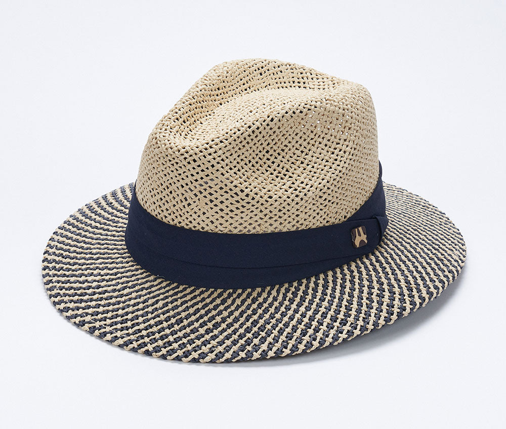 Sombrero Trenzado Bicolor