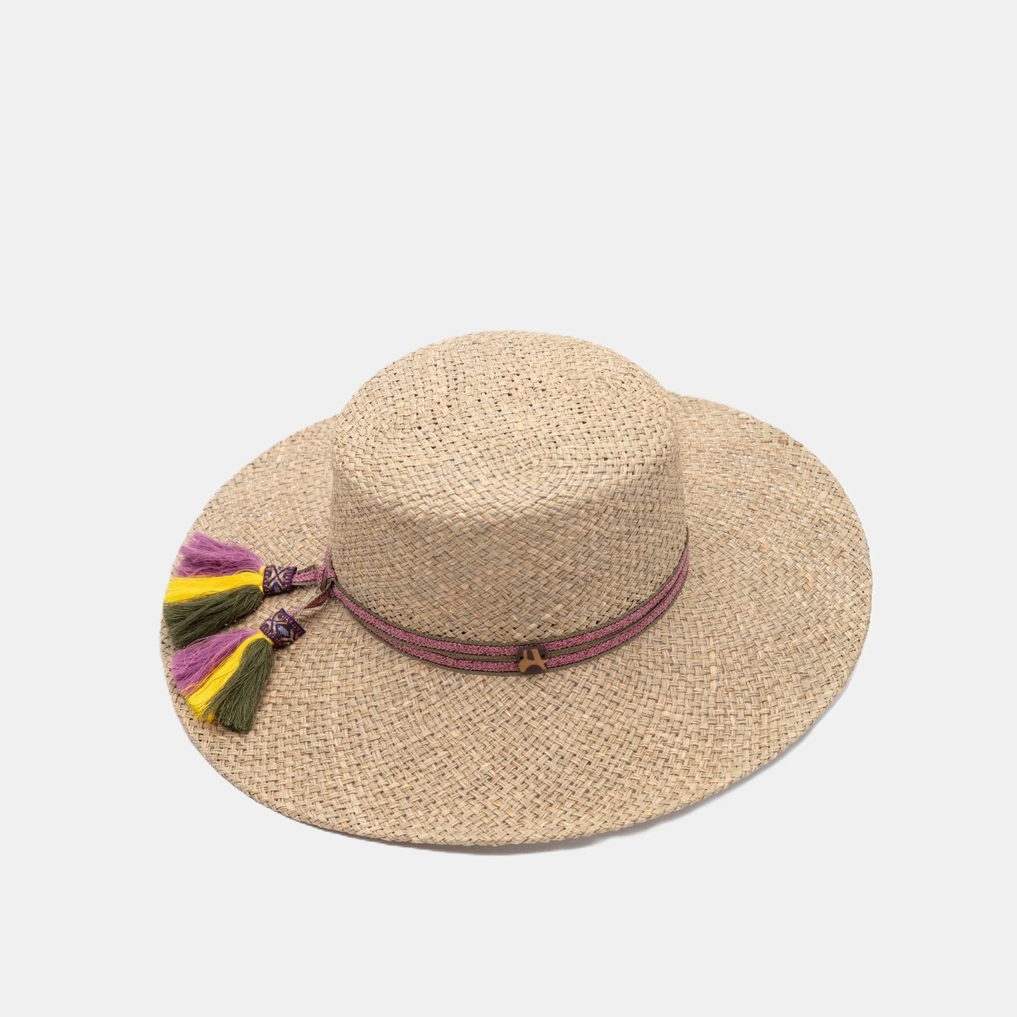Sombrero Algas y pompones