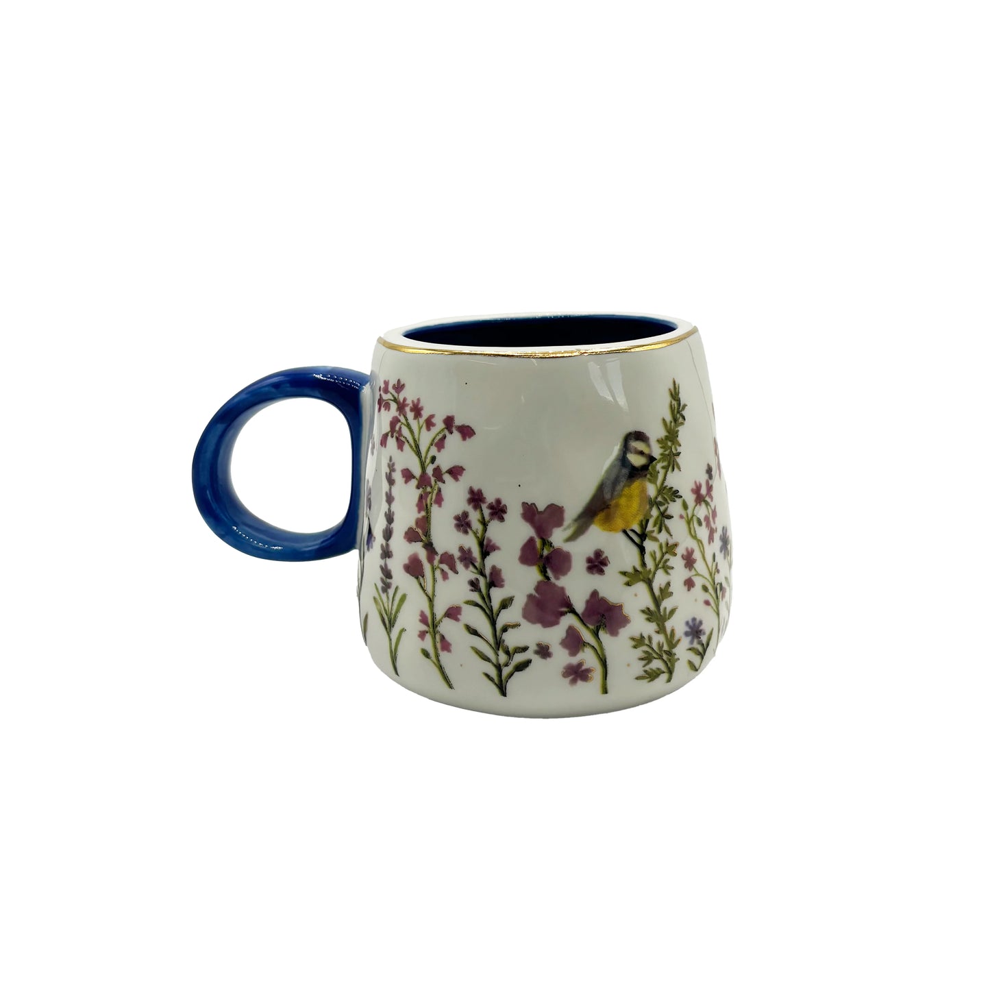 Taza Pájaro Jardín Inglés