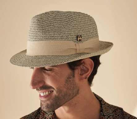 Sombrero Ala corta Jaspeado
