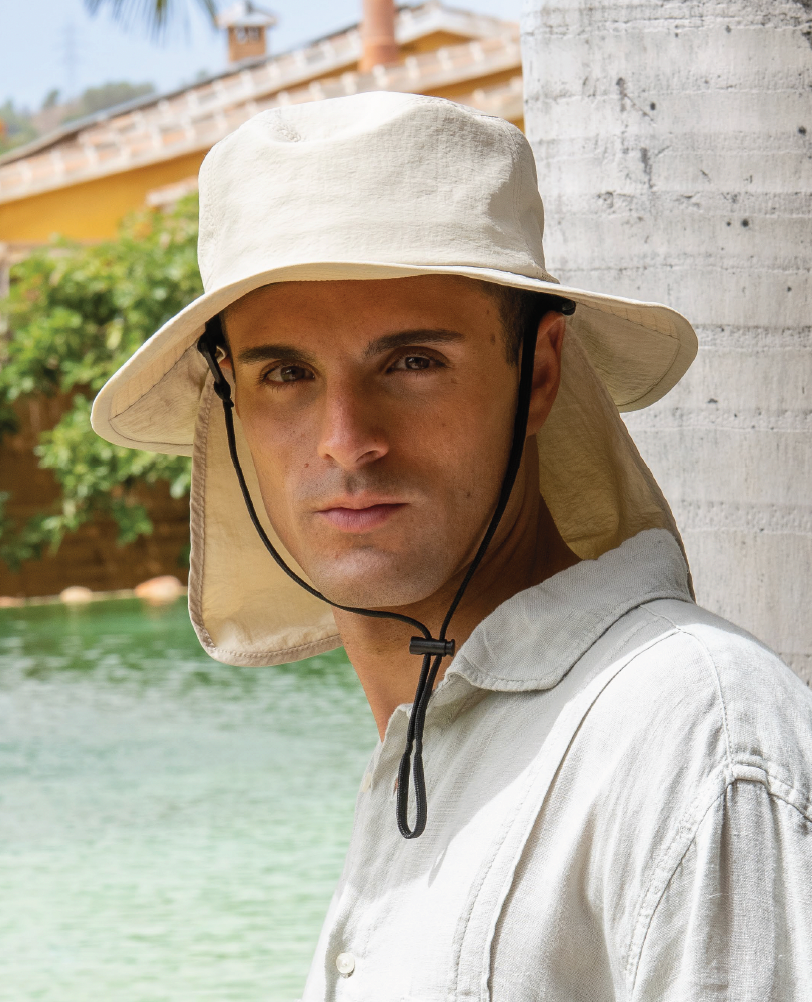 Sombrero Tela Cuello AS805