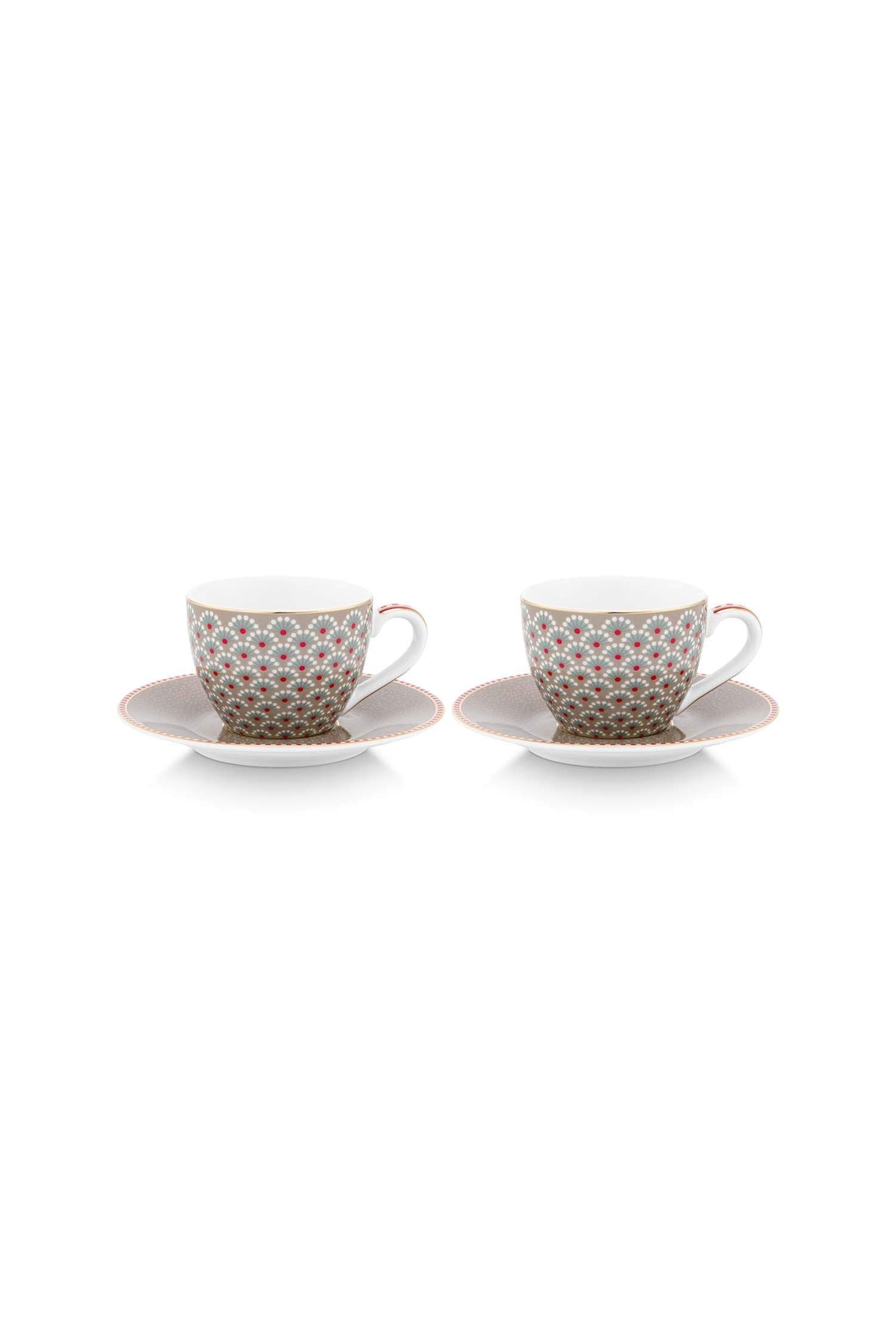 Set Taza + Plato Booming Tales Khaki
