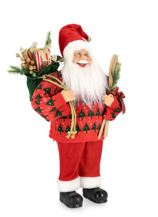 Papa Noel de pie