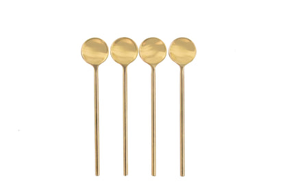 Cucharillas doradas set 4