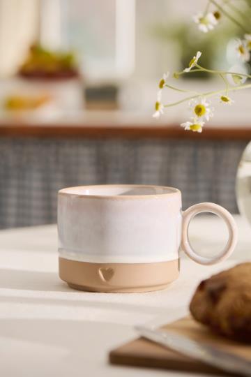Taza de Barro cuadrada