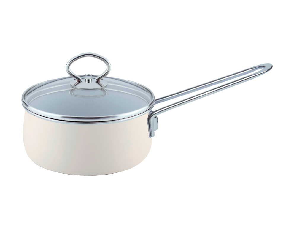 Caldero con tapa de vidrio