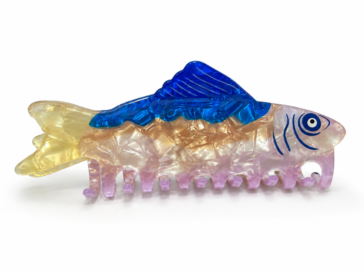 Pinza peces colores