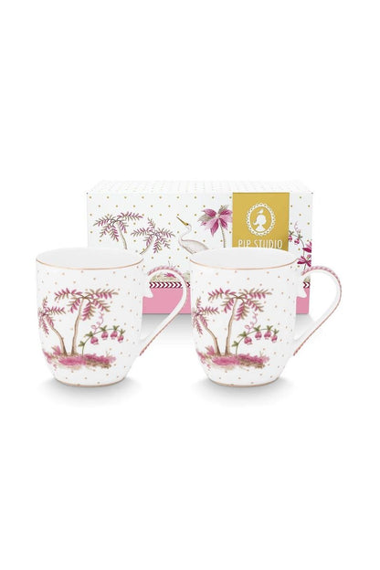 Set 2 Tazas Mug Jolie Dots Gold