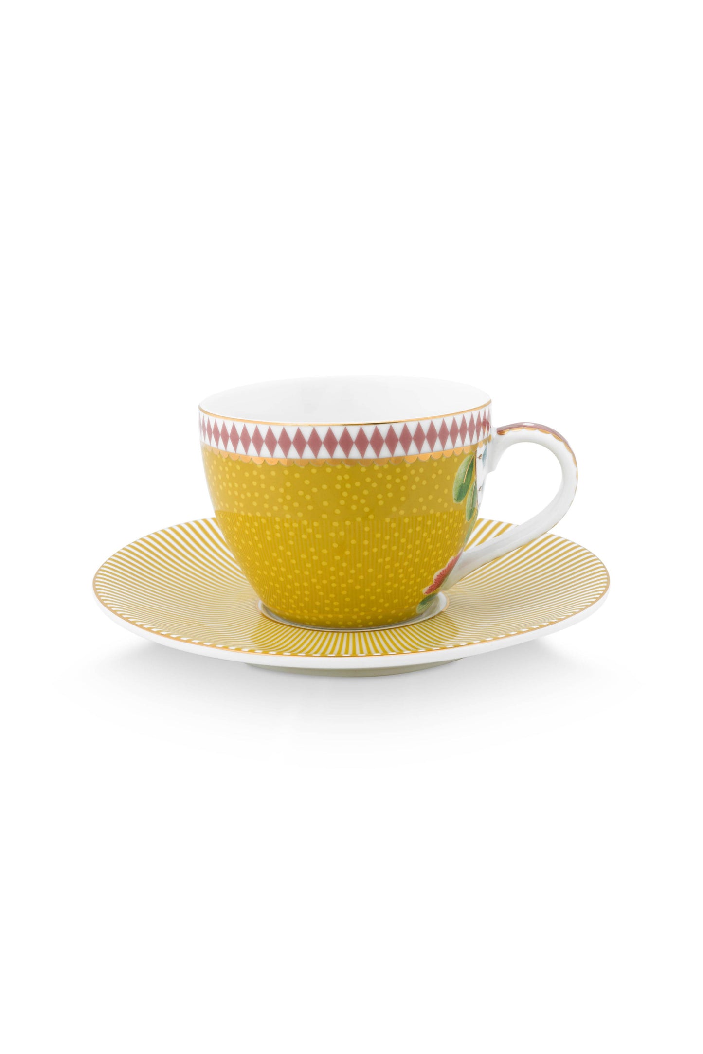 Taza + Plato Yellow