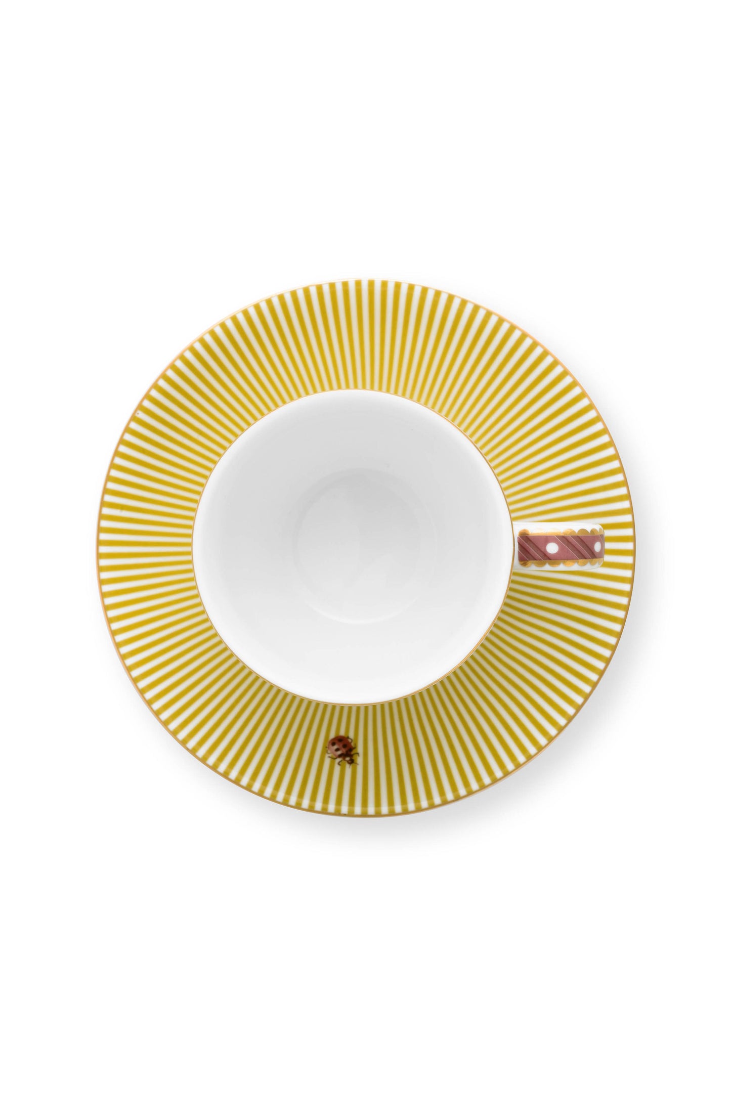 Taza + Plato Yellow