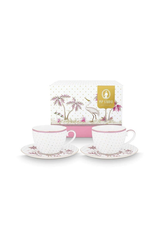 Set Espresso Jolie Gold Pink