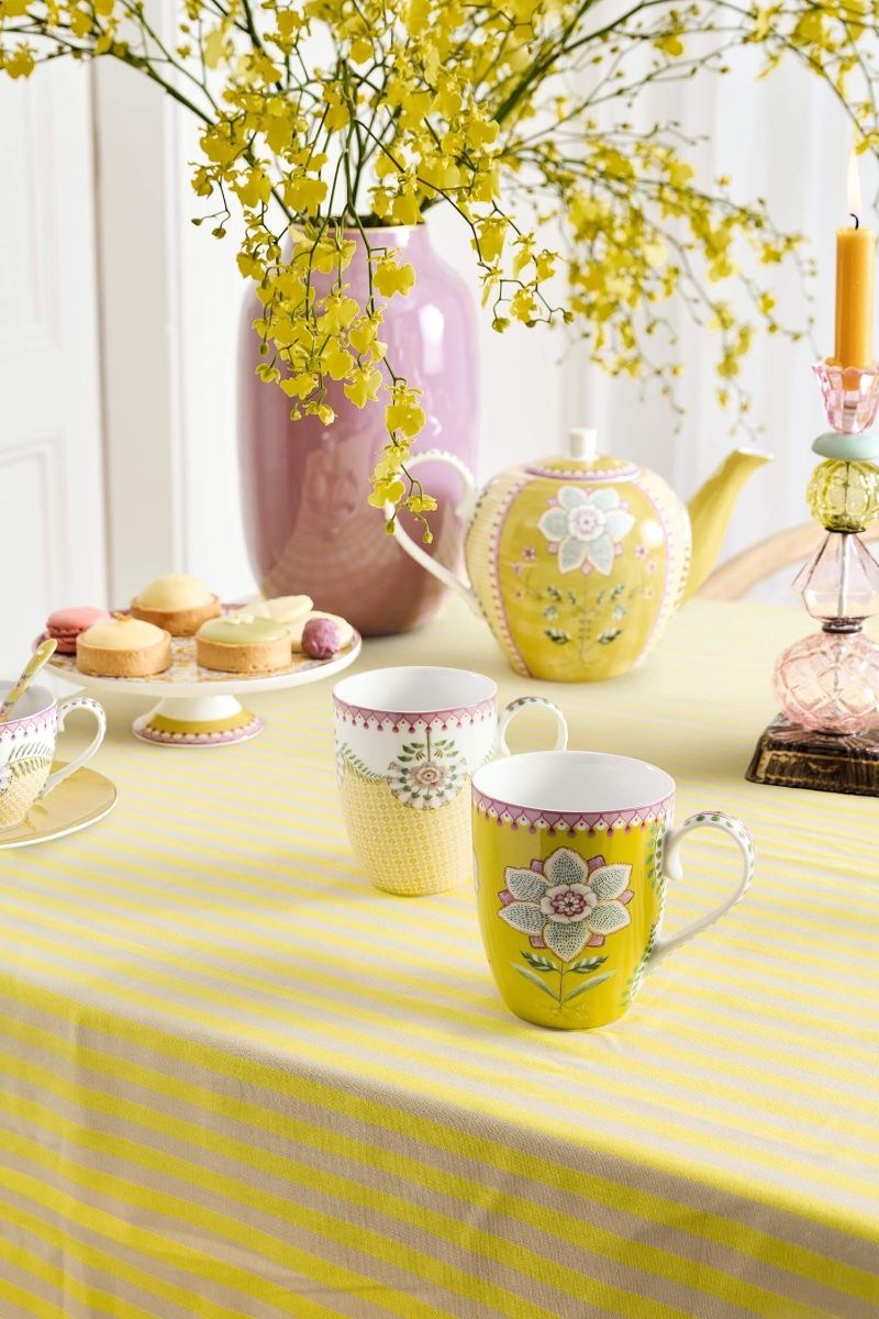 Set Mug Lily & Lotus - Amarillo