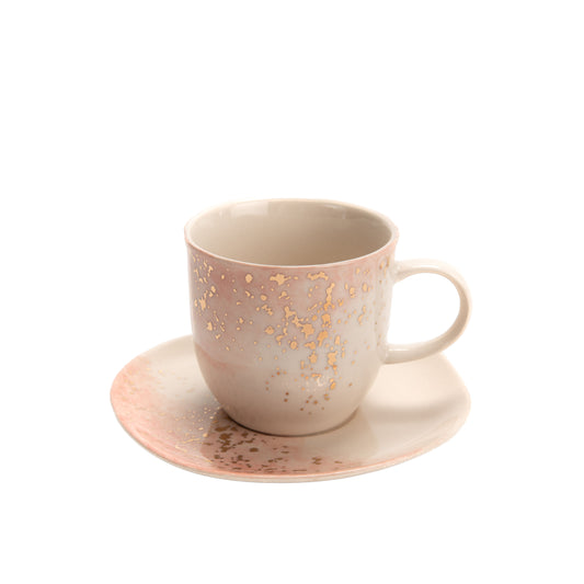 Taza y Plato Lily Rose