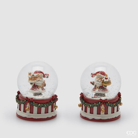 Bola agua Santa Claus