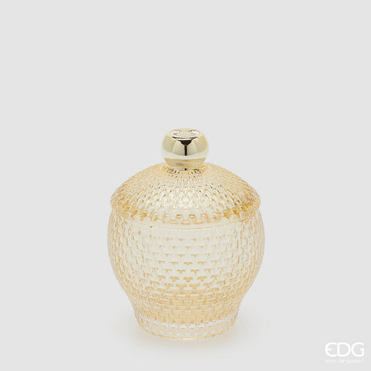 Bombonera cristal tallado