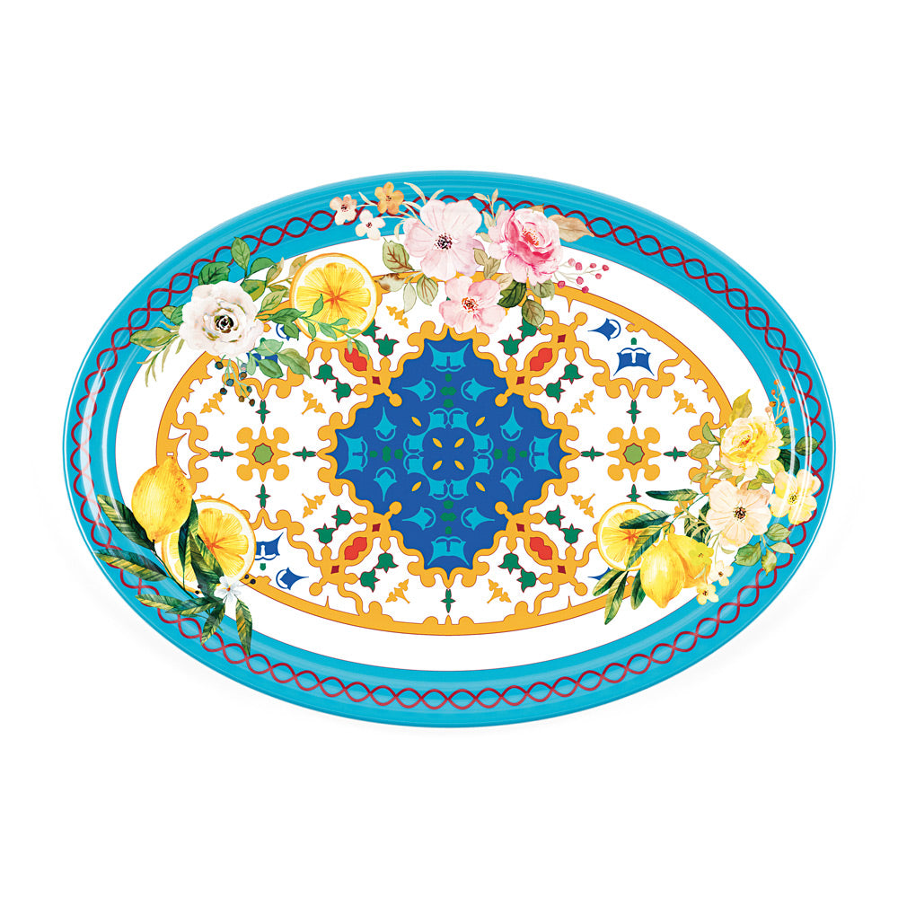 Plato oval Melamina
