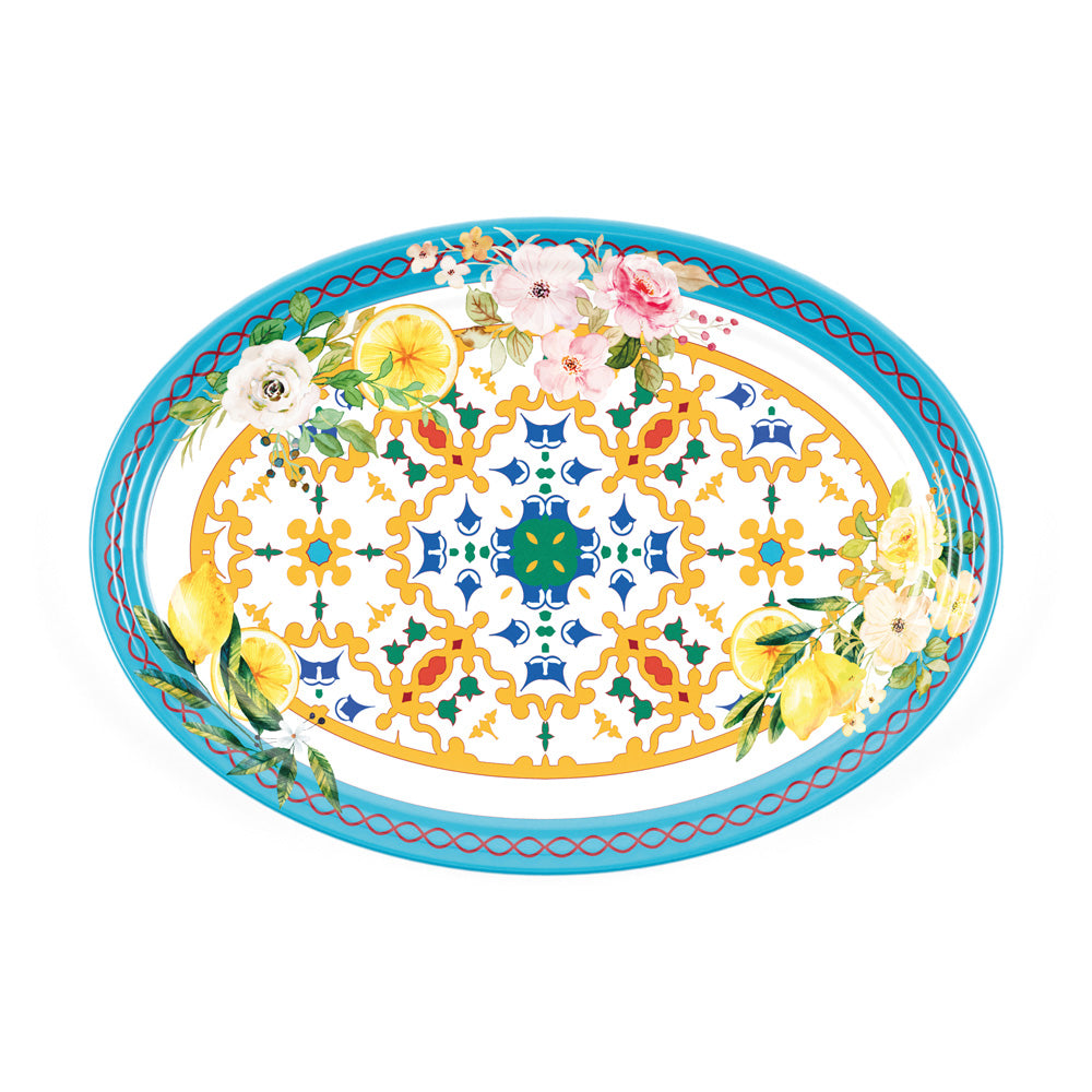 Plato oval Melamina