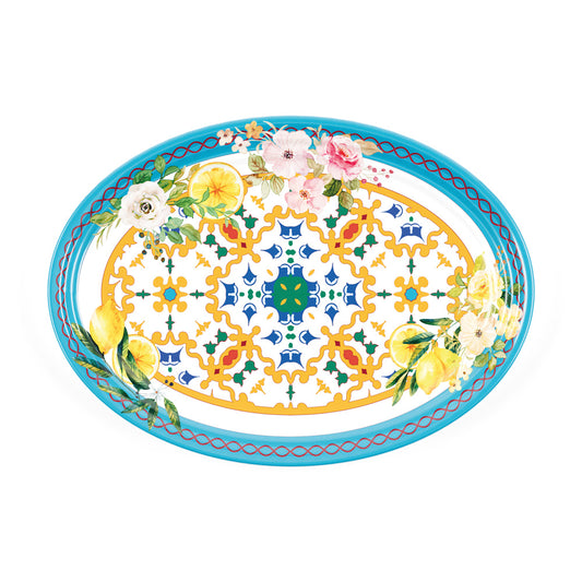 Plato oval Melamina