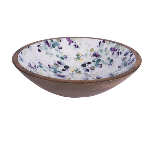 Ensaladera Madera Acuarela 30cm