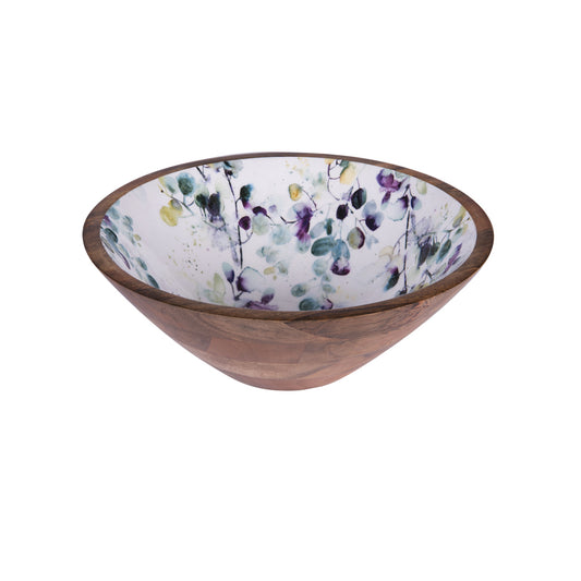 Ensaladera Madera Acuarela 30cm