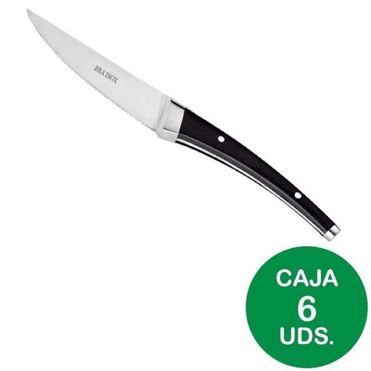 Pack 6 cuchillos chuleteros BRA Dolphin