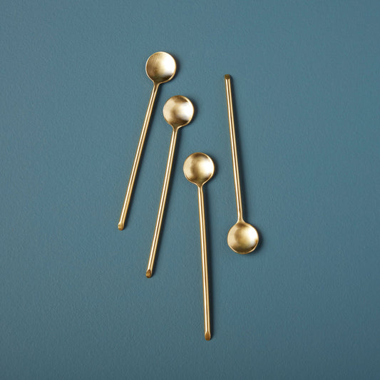 Cucharas doradas set 4