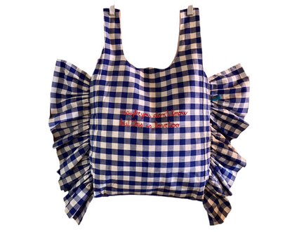 Bolso cuadrado Volants Volant