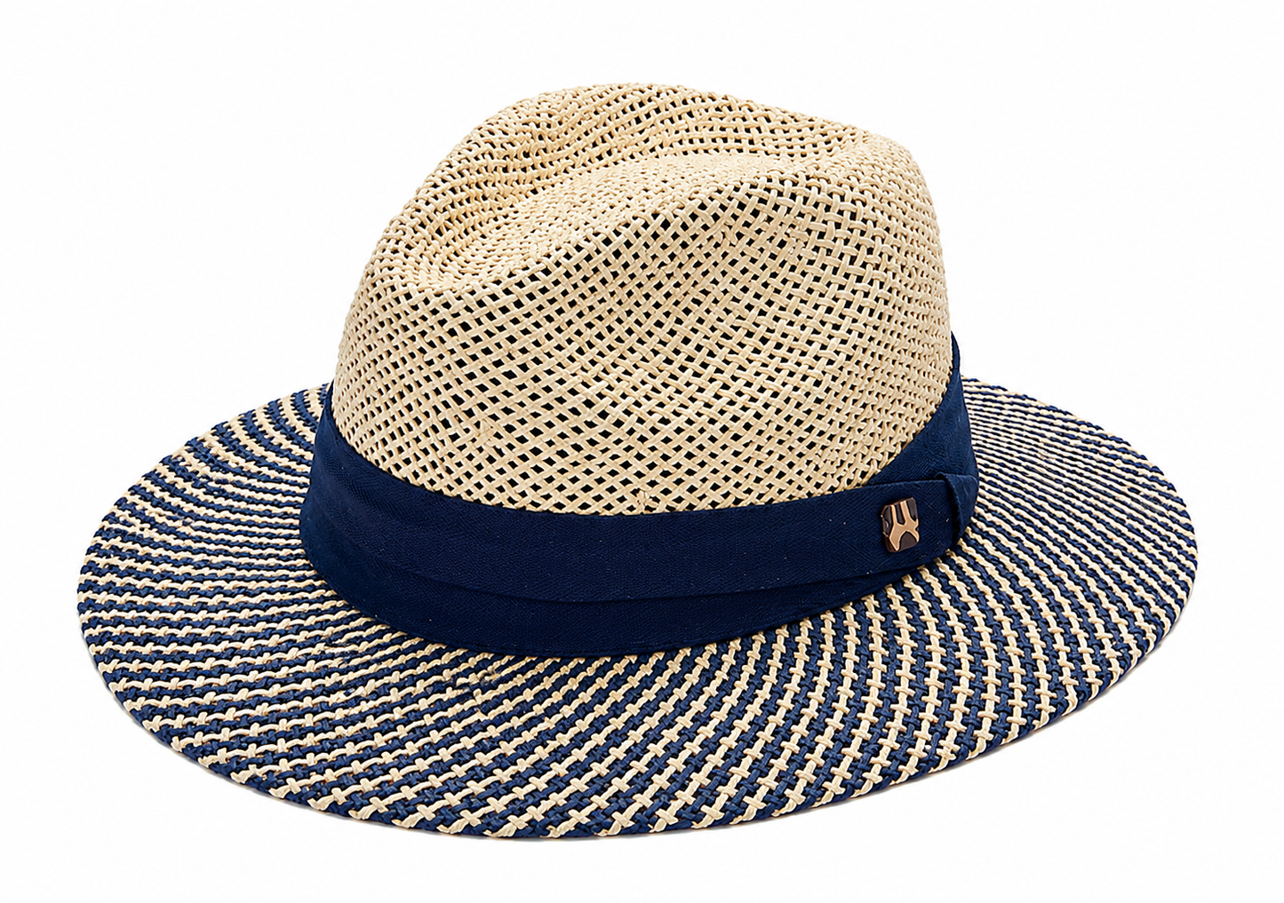 Sombrero Trenzado Bicolor AS718