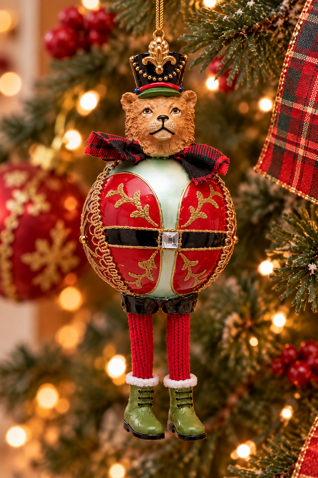 Adorno Bola Soldado oso