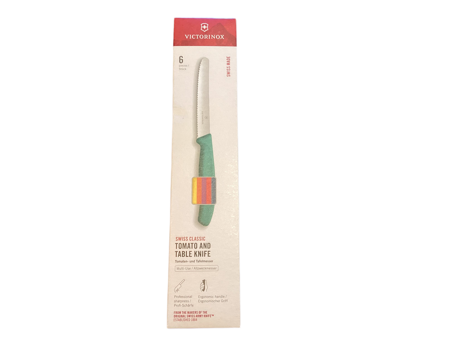 SET de cuchillos para tomate x6 11 cm