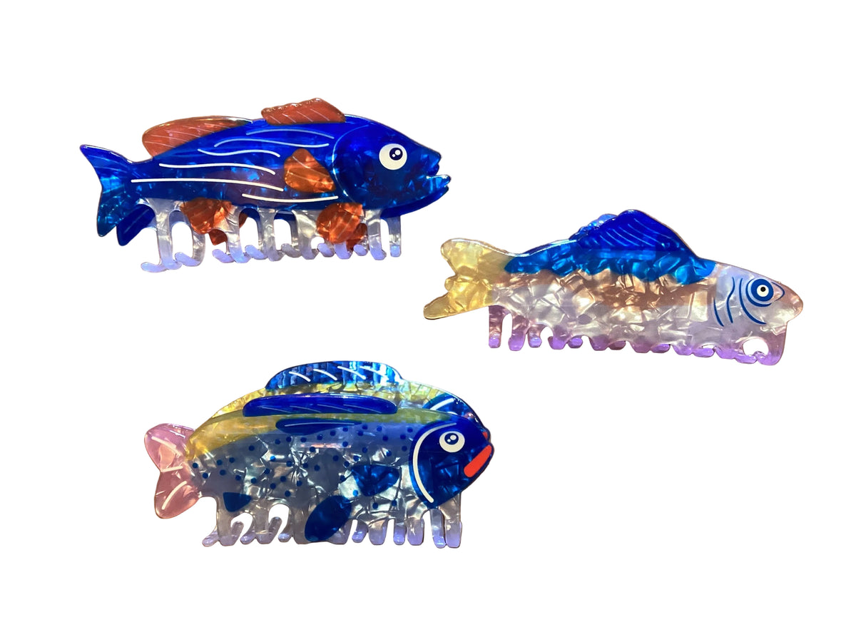 Pinza peces colores