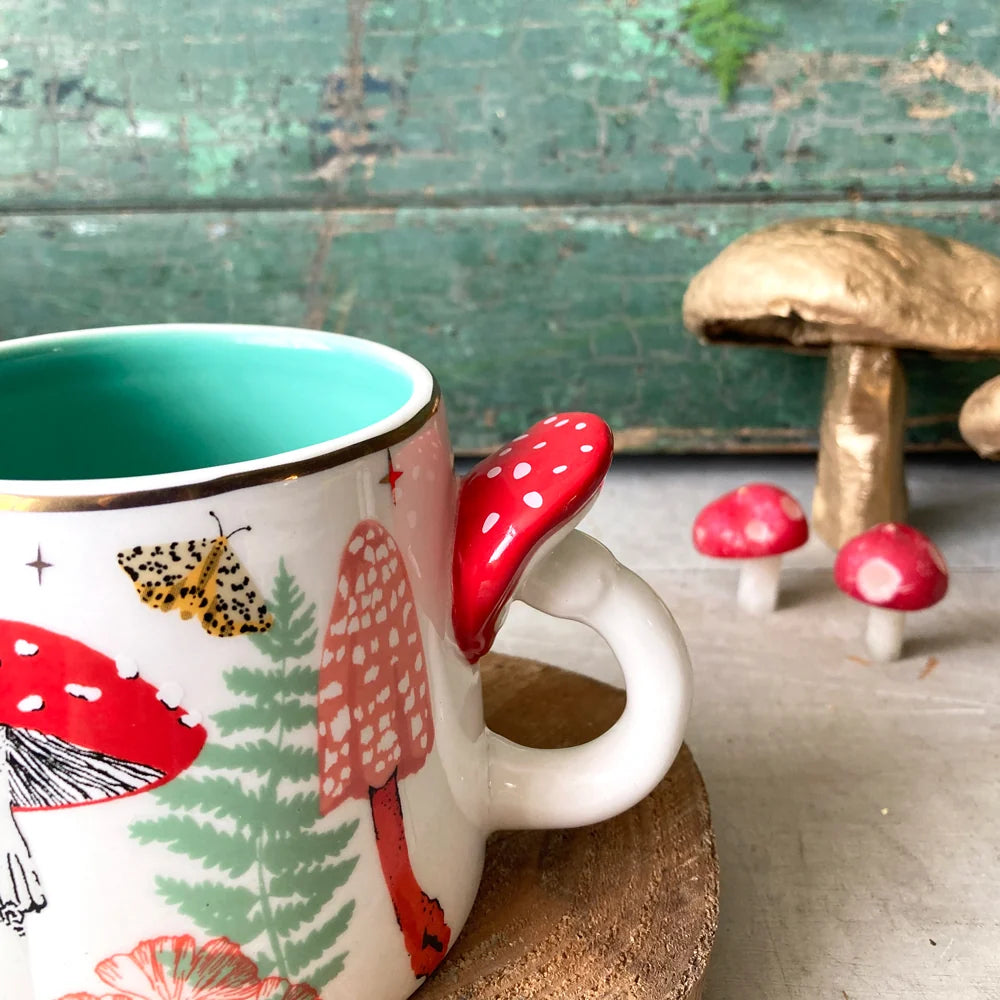 Taza Bosque Setas