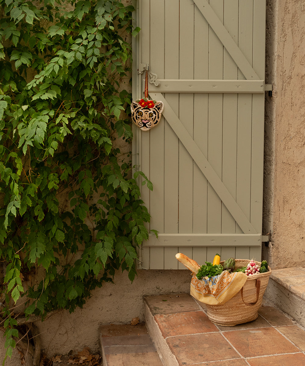 Alfombra  COLGANTE cabeza animales