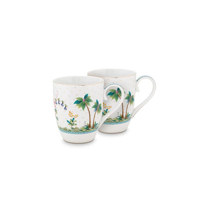 Set 2 Tazas Mug Jolie Dots Gold