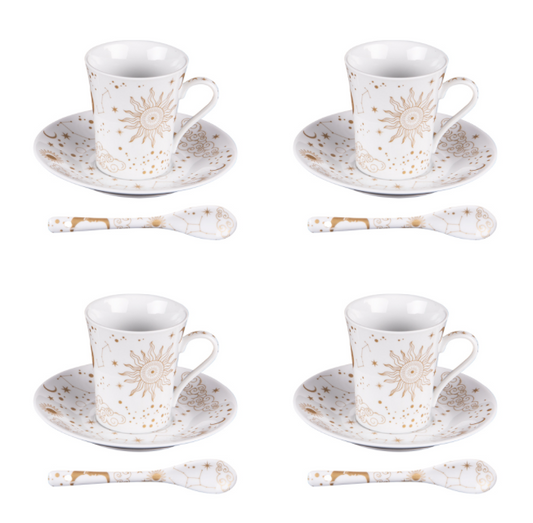 Astros Caja 4 Taza cuchara