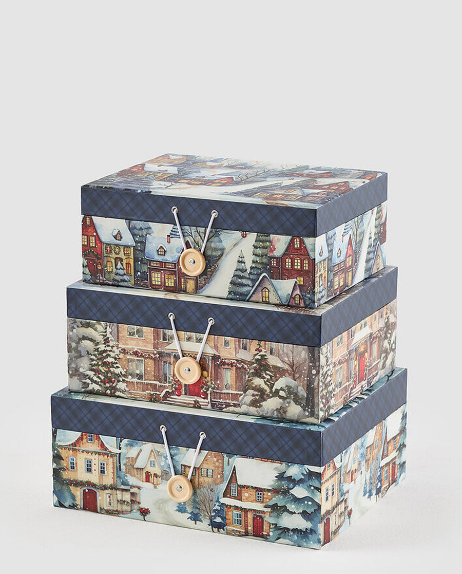 Set de Cajas de Regalo Decorativas
