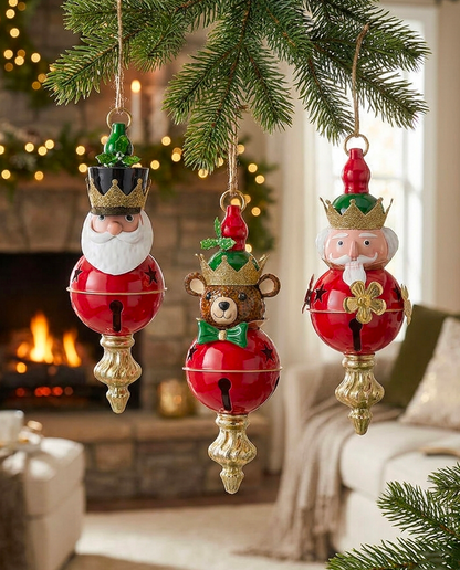 Campanas Navideñas Rojas