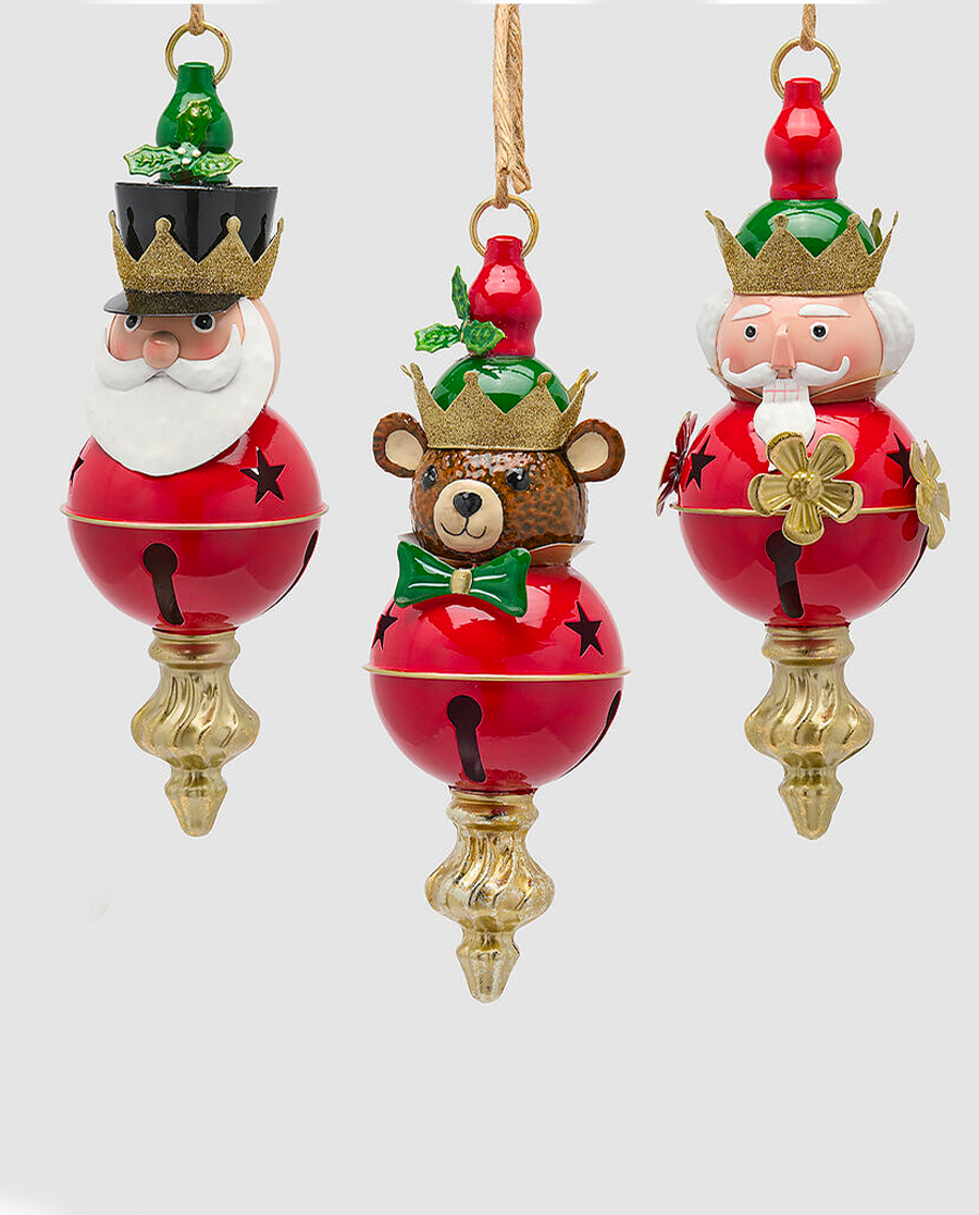 Campanas Navideñas Rojas