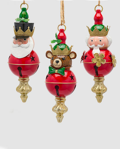 Campanas Navideñas Rojas