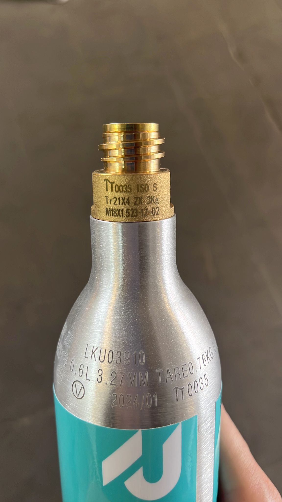 Botella CO2